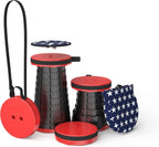 Lightweight Folding Stool  pack of 2