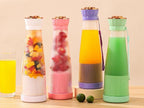 Portable Home Electric 6-Blade Juicer with USB Charging